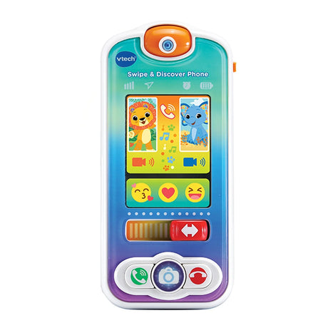 VTech Swipe and Discover Phone Toy with colorful display – Ireland