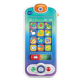 VTech Swipe and Discover Phone showing 12 interactive app icons – Ireland