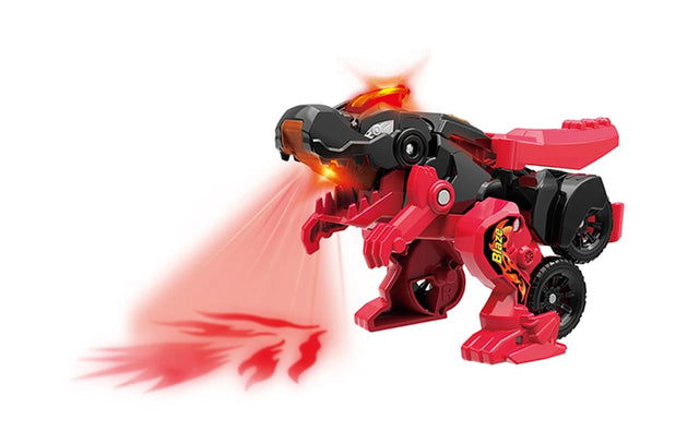 VTech Switch and Go Dinos Blaze the T-Rex in dinosaur mode with light projection effect