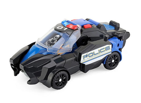 VTech Switch & Go Dinos Rescue Raiders 3-in-1 blue and black police car
