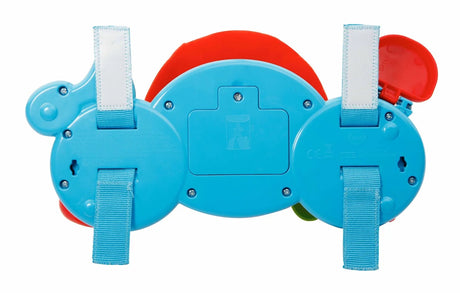 Back of VTech Toot-Toot Drivers Baby Driver showing secure straps – Ireland