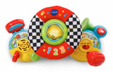 VTech Toot-Toot Drivers Baby Driver toy front view with steering wheel and lights – Ireland