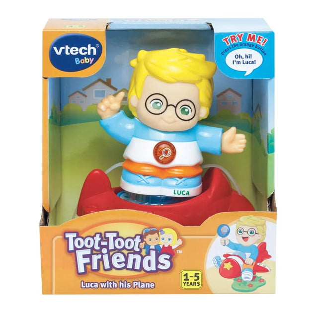 VTech Toot-Toot Friends Luca with His Plane toy in packaging with demo button – Ireland