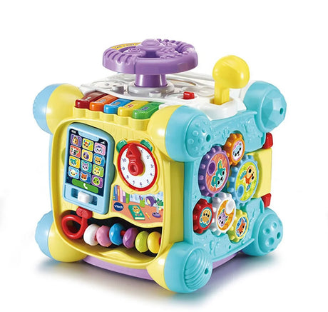 VTech Twist & Play Cube with piano keys, gears and clock visible – Ireland