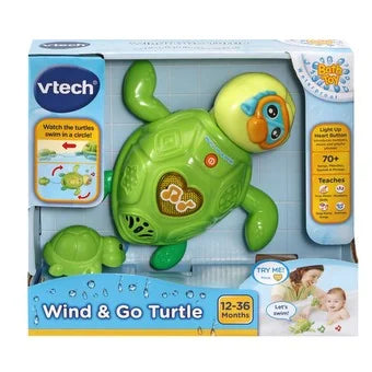 Boxed VTech Wind and Go Turtle Toy for bath play ages 12 to 36 months – Ireland