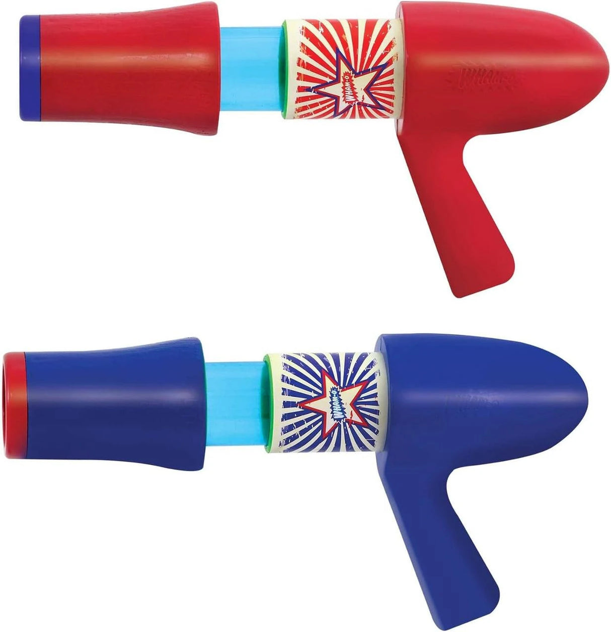 Red and blue Wham-O Carnival Duck Shoot toy shooters