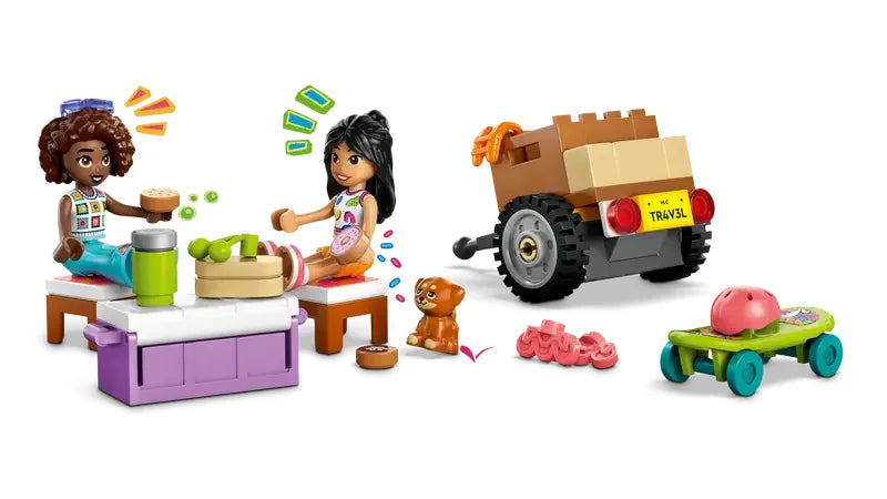 LEGO Friends Road-Trip set 42659 with picnic, dog and skateboard accessories Ireland