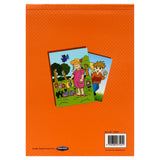 Back cover of World of Colour My Little Colouring Book with Premier branding, item number 75251 and barcode