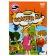 World of Colour My Little Colouring Book front cover with Colour Me title, illustrated children, flowers and 96 pages label