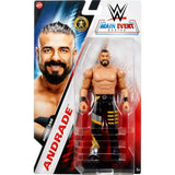 WWE Main Event Series Andrade figure in packaging with character portrait – Ireland
