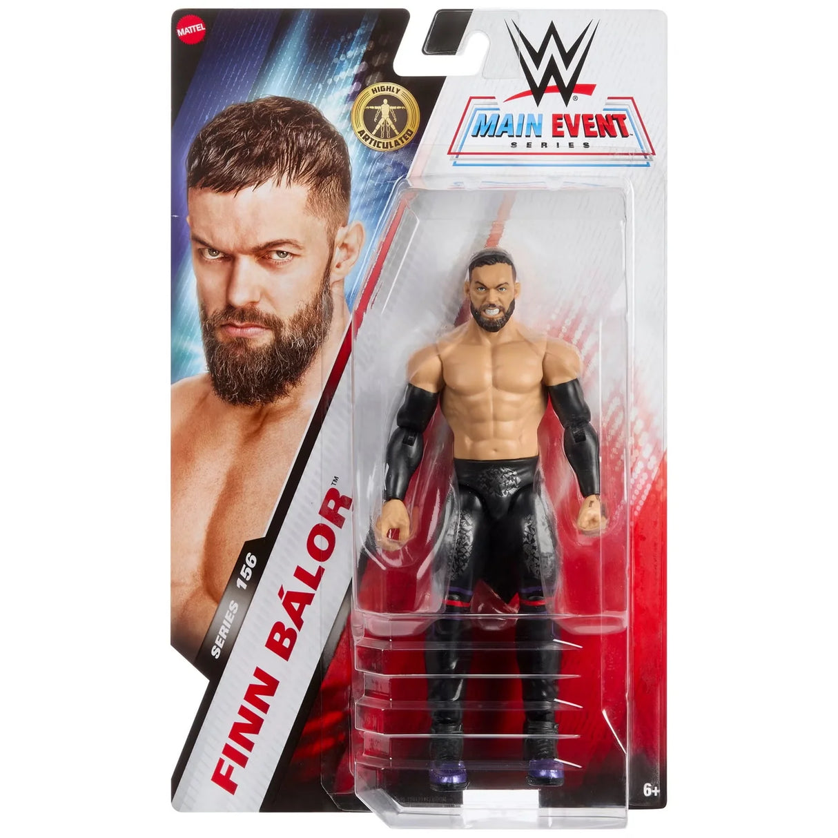 WWE Main Event Series Finn Bálor figure in retail packaging with character photo – Ireland