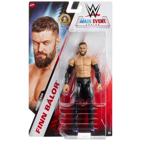 WWE Main Event Series Finn Bálor figure in retail packaging with character photo – Ireland