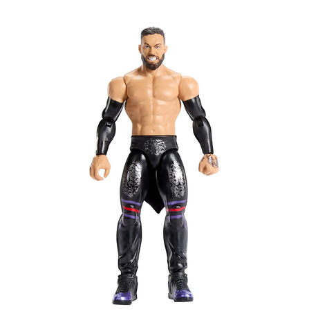 Fully articulated Finn Bálor figure posed in black ring gear – Ireland