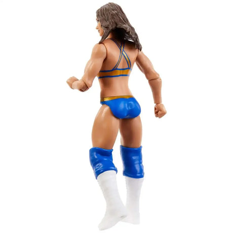 Rear view of Kiana James figure showing back straps and boots – Ireland