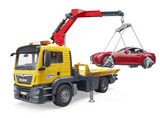 Bruder Scania Super 560R Tow Truck with Roadster