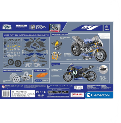 Mechanics Laboratory Yamaha M1 YZR Motorbike