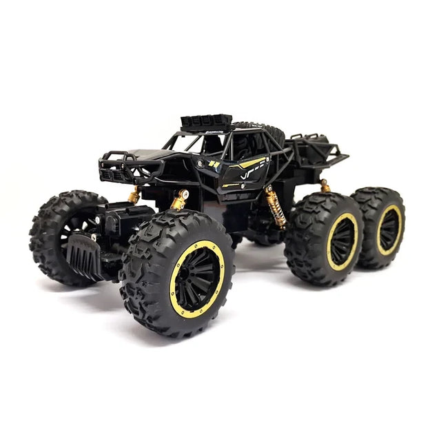 Black ZMX off-road remote control climber shown from an angled front view