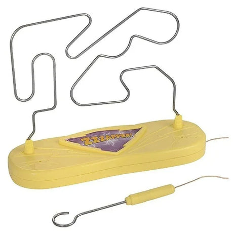 Zzzapper game yellow base with curved metal wire and handle for hand steadiness Ireland