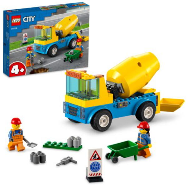 Lego City Cement Mixer Truck - 60325