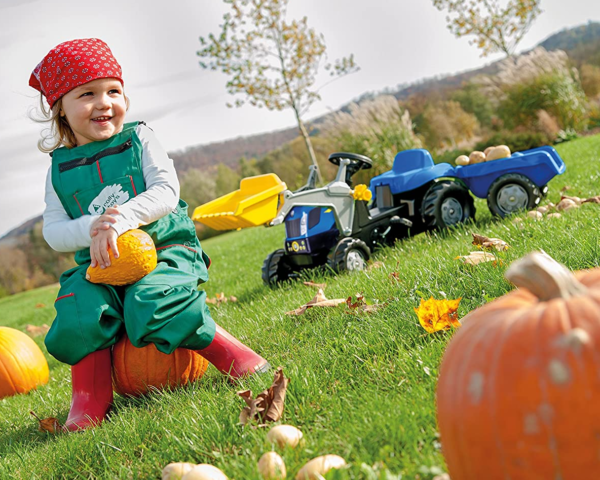 Rolly Kids New Holland Tractor with Trailer and Loader
