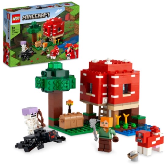 Lego Minecraft The Mushroom House - 21179