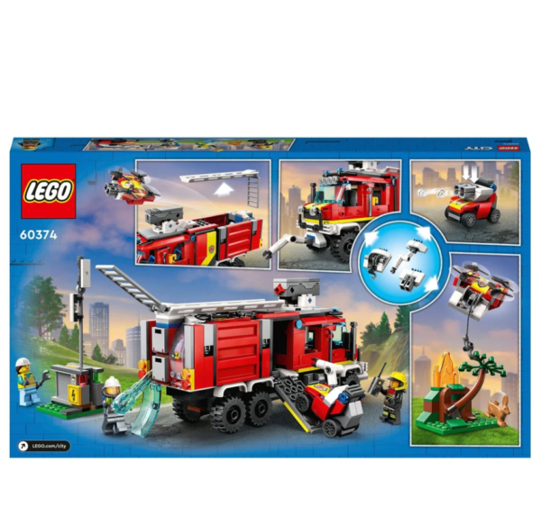 Lego City Fire Command Truck - 60374