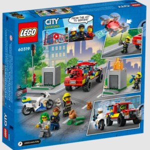 Lego City Fire Rescue and Police Chase - 60319