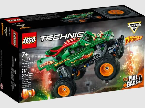 Lego Technic Monster Jam Dragon - 42149