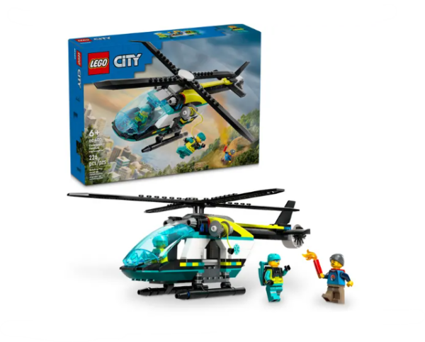 Lego City Emergency Rescue Helicopter - 60405