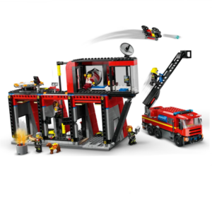 Lego City Fire Station with Fire Truck - 60414