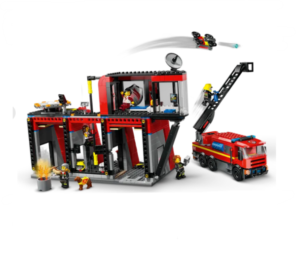 Lego City Fire Station with Fire Truck - 60414