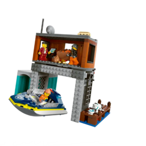 Lego City Police Speedboat and Crooks' Hideout - 60417