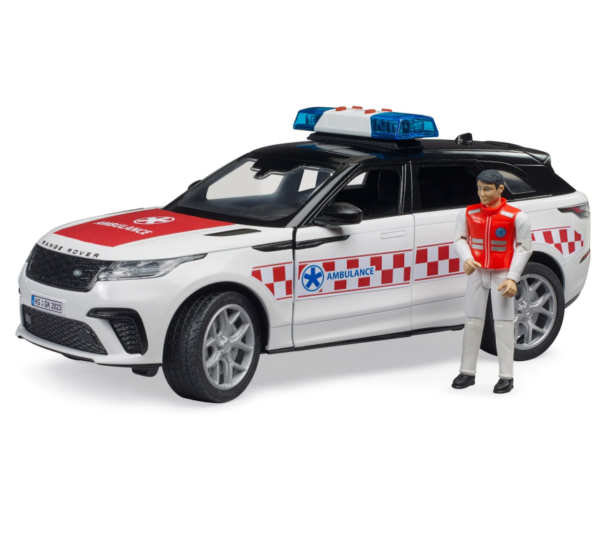 Bruder Range Rover Velar Ambulance with Figure