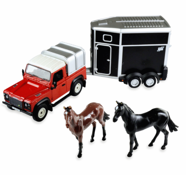 Britains Land Rover and Horse Set