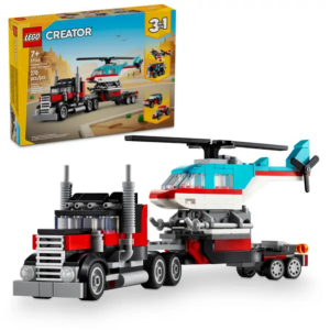 Lego Creator Flatbed Truck with Helicopter - 31146
