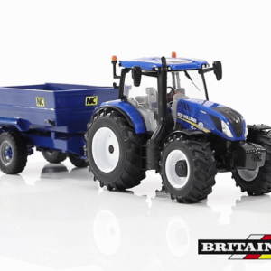 Britains New Holland T6.175 with NC Dump Trailer Playset