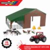 Britains Case Tractor and Shed Playset