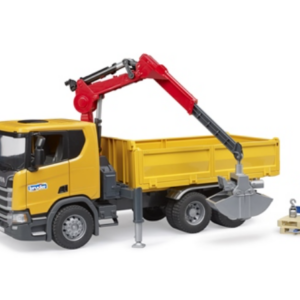 Bruder Scania Super 560R Construction Truck with Crane