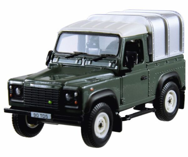 Britains Land Rover Defender 90 Green and Canopy