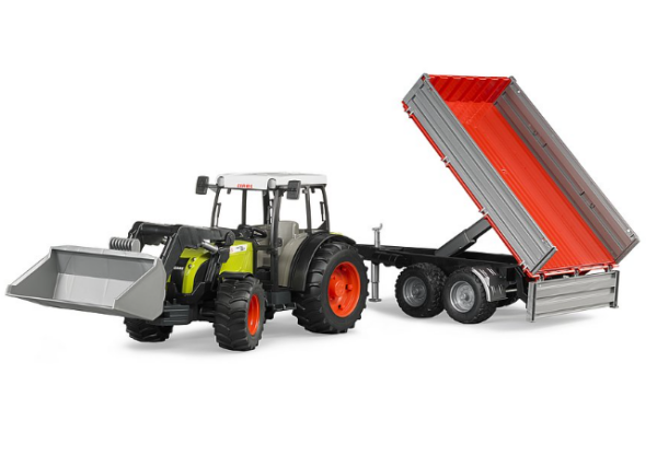 Bruder Claas Nectis 267F with Tipping Trailer