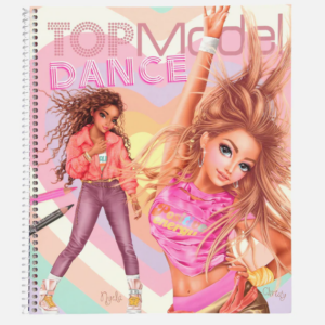 TOPModel Dance Colouring Book