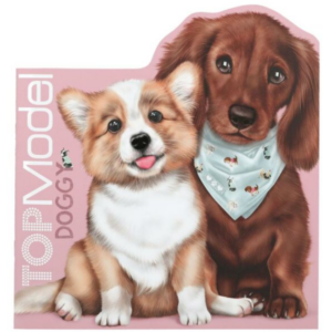 TOPModel Doggy Colouring Book
