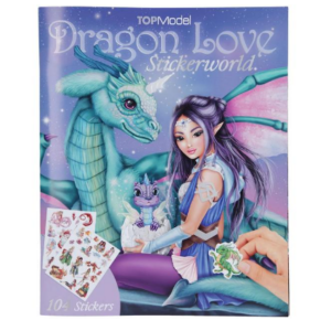 TOPModel Dragon Love with 104 Stickers