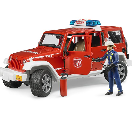 Bruder Jeep Wrangler Unlimited Fire Department