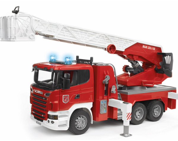 Bruder Scania R-Series Fire Engine with Water Pump