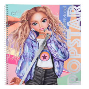 TOPModel Popstar Colouring Book